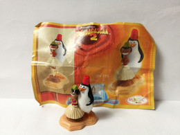 Kinder :  MPG NV153 F Madagascar 2  2008 - Pinguin  +  BPZ - Monoblocs