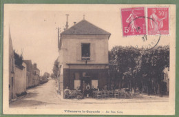 CPA - YONNE - VILLENEUVE LA GUYARDE - "AU BON COIN" - Animation A La Terrasse Du Café - édition Turpin - Villeneuve-la-Guyard