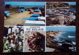 Carte Postale - De Plozévet à Pors Poulhan - Camping Du Relais De La Corniche - Plozevet
