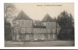 CPA 88 SAULXURES Le Château  ( La Face Principale ) - Bulgneville