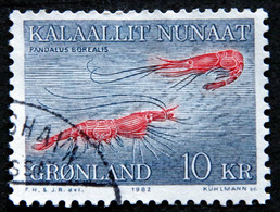 Greenland 1982   Marine Life, Deep See Shrimps   MiNr. 133    (lot E 2631 ) - Used Stamps
