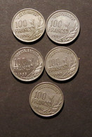 France Col 100 Franc 5 Pcs Ass - 100 Francs