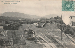 Irún España (7414) La Estación . Précurseur - Guipúzcoa (San Sebastián)