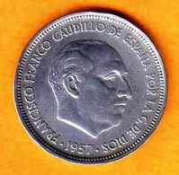 Espagne - 50  Peseta - 1957 - 50 Pesetas