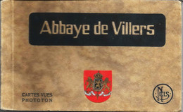 Abbaye De VILLERS - Carnet De 21 Cartes - Edition Du Touring Club De Belgique - Villers-la-Ville