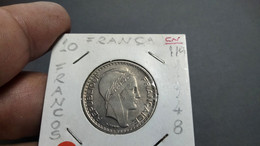 FRANCE 10 FRANCS 1948 KM# 909.1 UNC (G#41-119) - 10 Francs