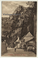 Cheddar / UK: Entrance To Pass / Oldtimer (Vintage Postcard ~1910s/1920s) - Cheddar