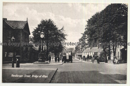 Scotland / UK: Henderson Street, Bridge Of Allan (Vintage Postcard) - Stirlingshire