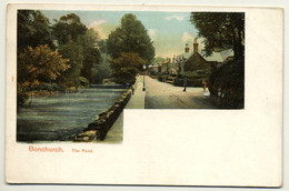 United Kingdom: Bonchurch, The Pond (Vintage Postcard ~1900s) - Ventnor