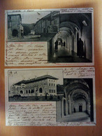 Dourgnes (Dourgne), Lot De 2 Cartes : Couvent Et Cloitre Des Bénédictins / Arcades Et Fontaine(A15p59) - Dourgne