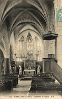 N°102829 -cpa Survilliers -l'intérieur De L'église- - Survilliers