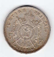 85 - FRANCE - Second Empire - Napoléon III Tête Laurée - 5 Francs 1868 A - 5 Francs