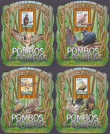 2015 Mozambique 7884/B-7887/B Lux Birds - Doves 25,00 € - Colibris