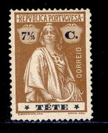 ! ! Tete - 1914 Ceres 7 1/2 C - Af. 32 - MH - Tete