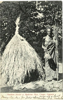 UGANDA (Ouganda) - Heathen Shrine & Medicine Man, Usoga - Voyagée Aux USA En 1907 - R/V - Oeganda