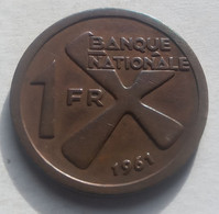 1 Franco 1961 Katanga - Katanga