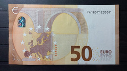 EUROPEAN CENTRAL BANK - GREECE YA Y004A2 - P.new – 1 X 50 EURO 2017 UNC  Signature LAGARDE Serie Y1857123557 - 50 Euro