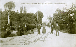 76 - MONT-SAINT-AIGNAN - Le Calvaire Et L'entrée Du Bourg - Mont Saint Aignan