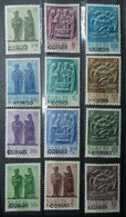 Belgium   1961   :  ALBERTVILLE Lot Entre N° 6 Et 19  MNG - CAT.; 115,00€  Défaut - Used Stamps