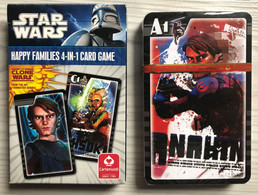 Jeu De Cates 7 Familles STAR WARS Cartamundi 2011 - The Clone Wars - Star Wars