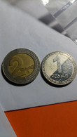 GEORGIA - Lote 2 Monedas 1 + 2 Laris 2006 - Georgië