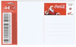 RARE CocaCola Belgium Postcard (1/2) With Private Stamp CocaCola NEUF - Lettres & Documents