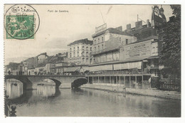 CPA, Belgique ,Charleroi , Pont De Sambre ,animée , Ed. Thill , - Charleroi