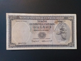 500 ESCUDOS 1963 TIMOR - Timor