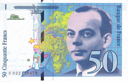 BILLETE DE FRANCIA DE 50 FRANCS DEL AÑO 1994 EN CALIDAD EBC (XF)  (BANKNOTE) EXUPERY - 50 F 1992-1999 ''St Exupéry''