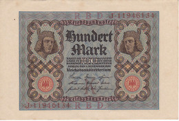 BILLETE DE ALEMANIA DE 100 MARK DEL AÑO 1920 SIN CIRCULAR (UNC) (BANKNOTE) - 100 Mark