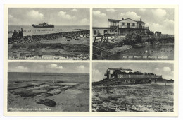 Hallig-Südfall Einstiges Rungholt-Gebiet Flutzeit Sturmflut Warftsiedlungsspuren - Halligen