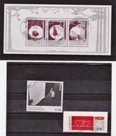 Denmark Small Collection Of Stamps And Mini Sheet Used - Collections