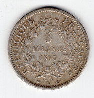 110 - FRANCE - 3ème République - 5 Francs HERCULE -1873 A - 5 Francs