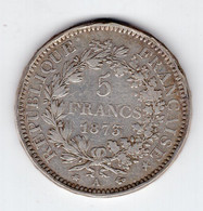 114 - FRANCE - 3ème République - 5 Francs HERCULE -1873 A - 5 Francs