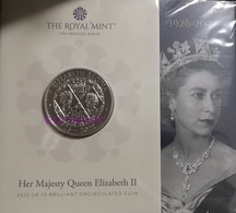 5 Pounds 2022 Great Britain / United Kingdom - Queen Elisabeth II Memorial With King Charles III - BU In Blister - 5 Pond