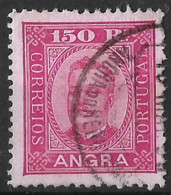 Angra – 1892 King Carlos 150 Réis Used Stamp - Angra