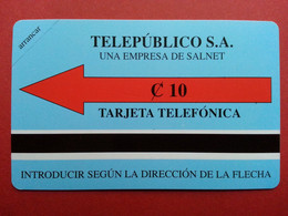EL SALVADOR First Issue  ELS-M-02  TEST 10C Blue RRR  URMET MINT (T0120.5 - El Salvador