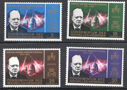 1966   Churchill  Légendes Françaises  Yv 227-230 * - Unused Stamps