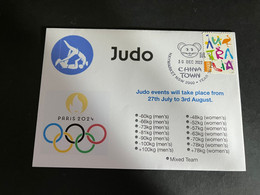 (2 N 24 A) 2024 France - Paris Olympic Games (28-12-2022) Sport / Judo - Estate 2024 : Parigi