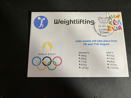 (2 N 24 A) 2024 France - Paris Olympic Games (28-12-2022) Sport / Weightlifting - Sommer 2024: Paris