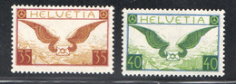 1929  Poste Aérienne 35 Et 40 Rp.  Zum F14-5  * - Neufs