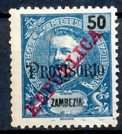 !										■■■■■ds■■ Zambezia 1915 AF#89 * REPUBLICA On Provisorio (x2521) - Zambezië