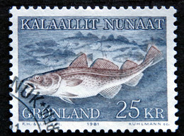 Greenland 1981 Cod - Fish    MiNr.129  ( Lot E 2685  ) - Gebraucht