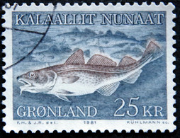 Greenland 1981 Cod - Fish    MiNr.129  ( Lot E 2686  ) - Gebruikt