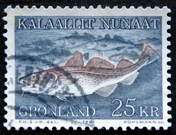 Greenland 1981 Cod - Fish    MiNr.129  ( Lot E 2687  ) - Usati