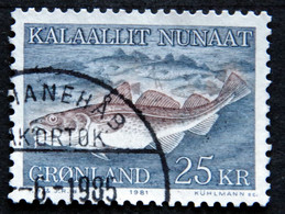 Greenland 1981 Cod - Fish    MiNr.129  ( Lot E 2688  ) - Gebraucht