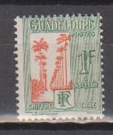 GUADELOUPE        N° YVERT TAXE 35   NEUF SANS CHARNIERES  (NSCH 01/ 30  ) - Postage Due