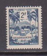 GUADELOUPE        N° YVERT TAXE 45   NEUF SANS CHARNIERES  (NSCH 01/ 31  ) - Portomarken