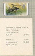 Finland 2000, Bird, Birds, Geese, ATM, 1v With Receipt, MK3.60, MNH** - Ganzen