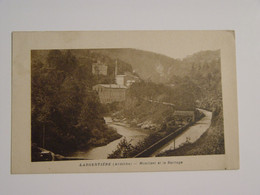 ARDECHE-LARGENTIERE-MOULINET ET LE BARRAGE  ED L BRUNEL - Largentiere